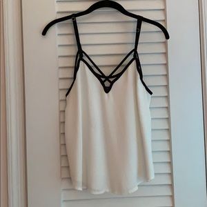 Brandy Melville Crisscross Top